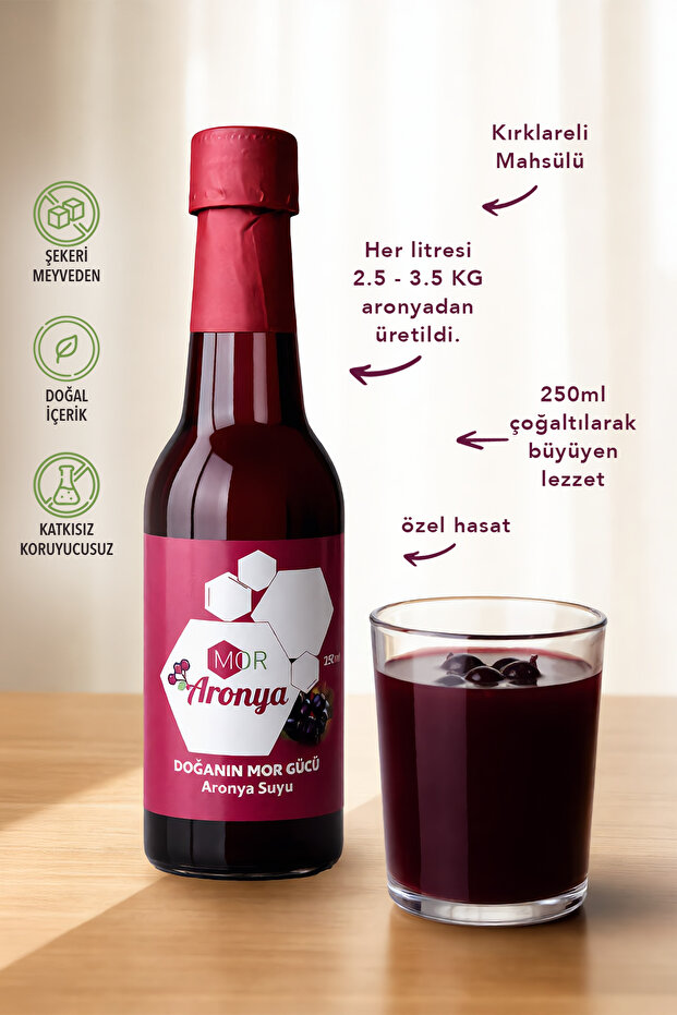 Aronya Suyu 250 ml - 2