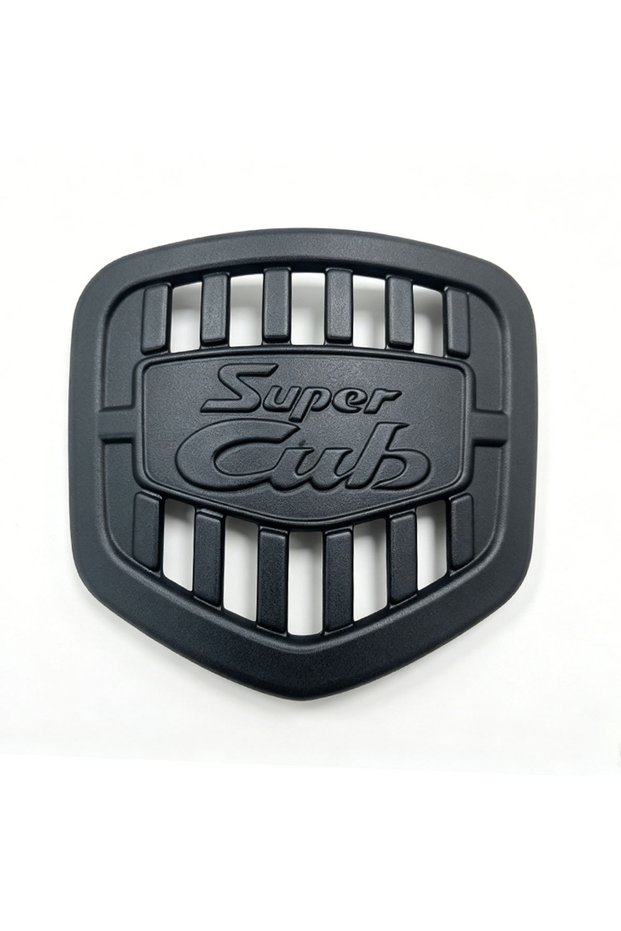 Black 3D Motorcycle Decoration Stickers Moto Plating for Honda Super CUB C70 90 110 C125 CT125 Emble