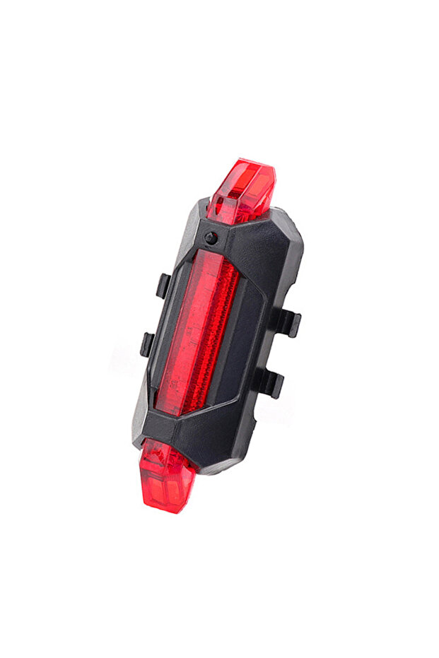 ضوء خلفي أحمر للدراجة الهوائية، 4 أوضاع، قابل لإعادة الشحن عبر منفذ USB، ضوء خلفي مقاوم للماء، ضوء تحذير للدراجة الجبلية