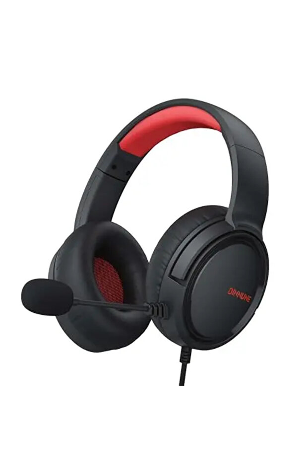 Red BINNUNE BG02 Headsets Gamer for PS4 PS5 Xbox Series X|S Xbox One PC Switch Wired Gaming Headphon