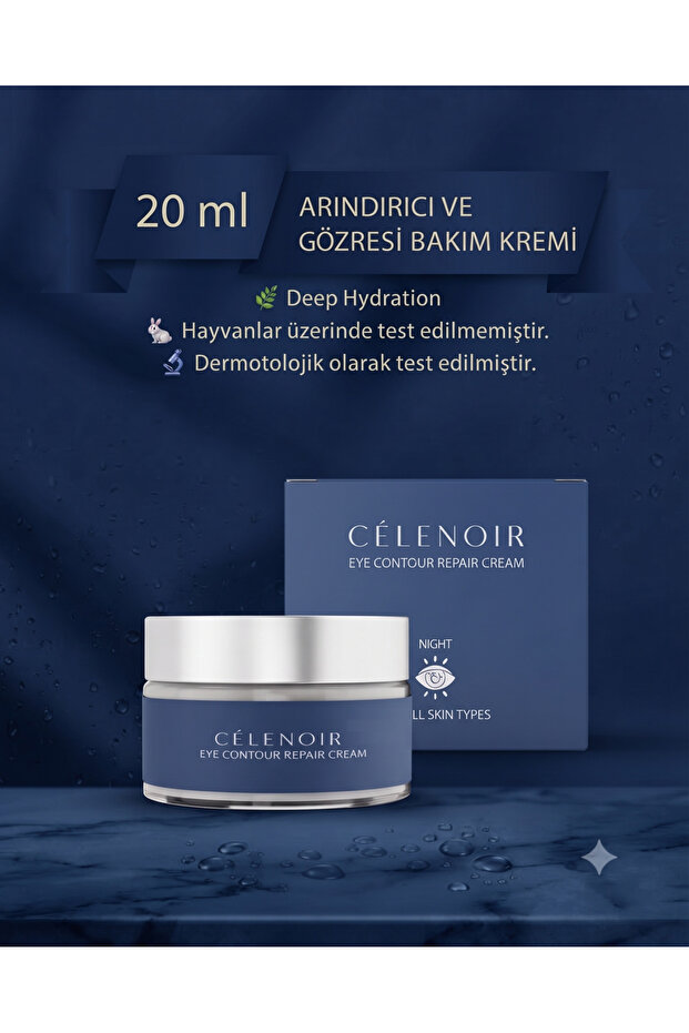 Eye Contour Cream – Natural Anti-Dark Circles and Swelling Removal Care Cream - 20ml