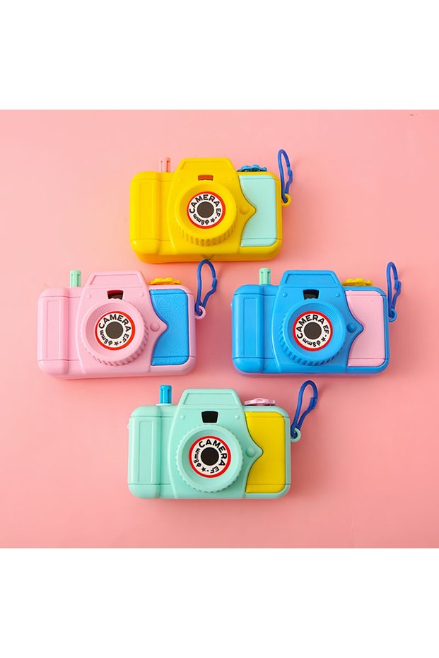 20pcs random A 5/10/20pcs Mini Kaleidoscope Toys Pretend Camera Toys for Kids Birthday Party Favors