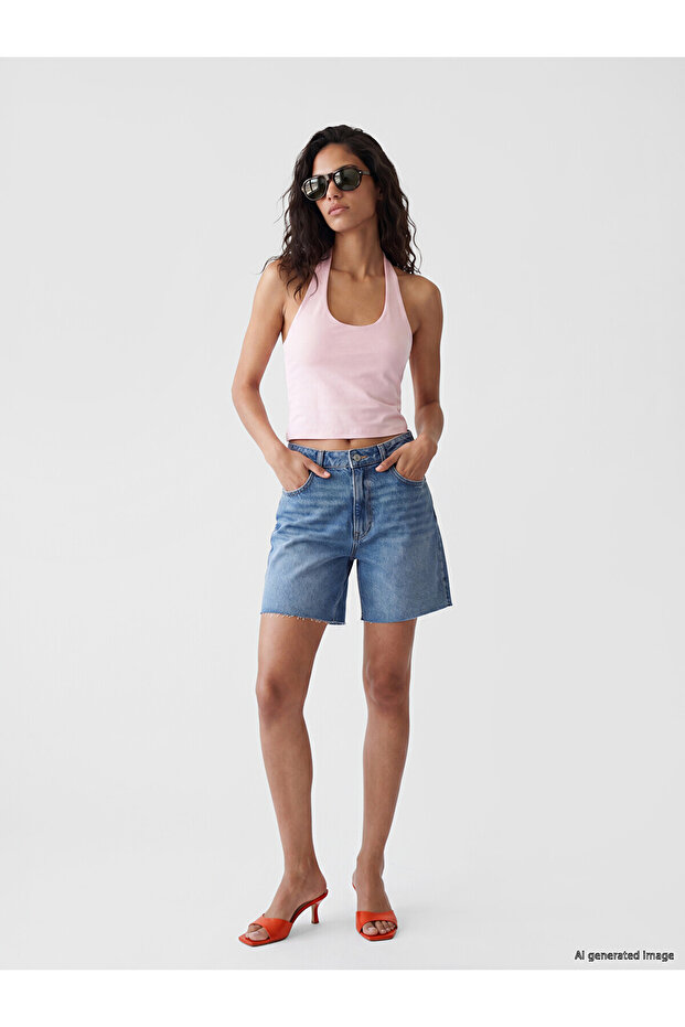Trendlucky Regular Fit Women's Jean Shorts with a Difference