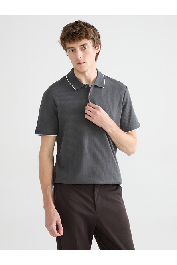 Trendlucky with a Difference Polo Collar Men's T-Shirt