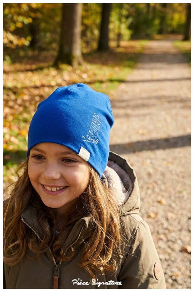 100% Cotton Double Layer Combed Cotton Beret for Teenagers Aged 9-15