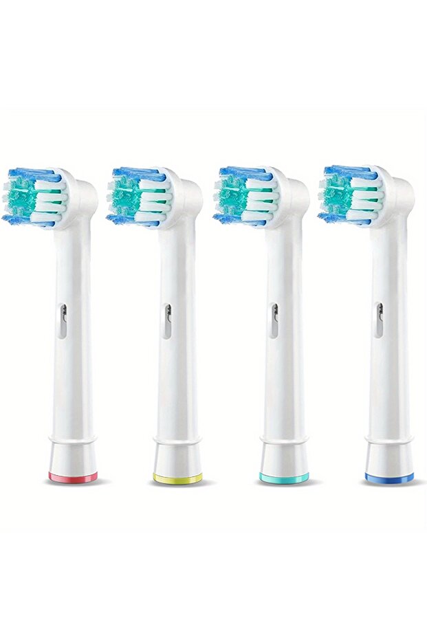 4 pcs 4/12/16/20 Replacement Brush Heads for Electric Toothbrushes, Suitable for Oral-B Braun Profes