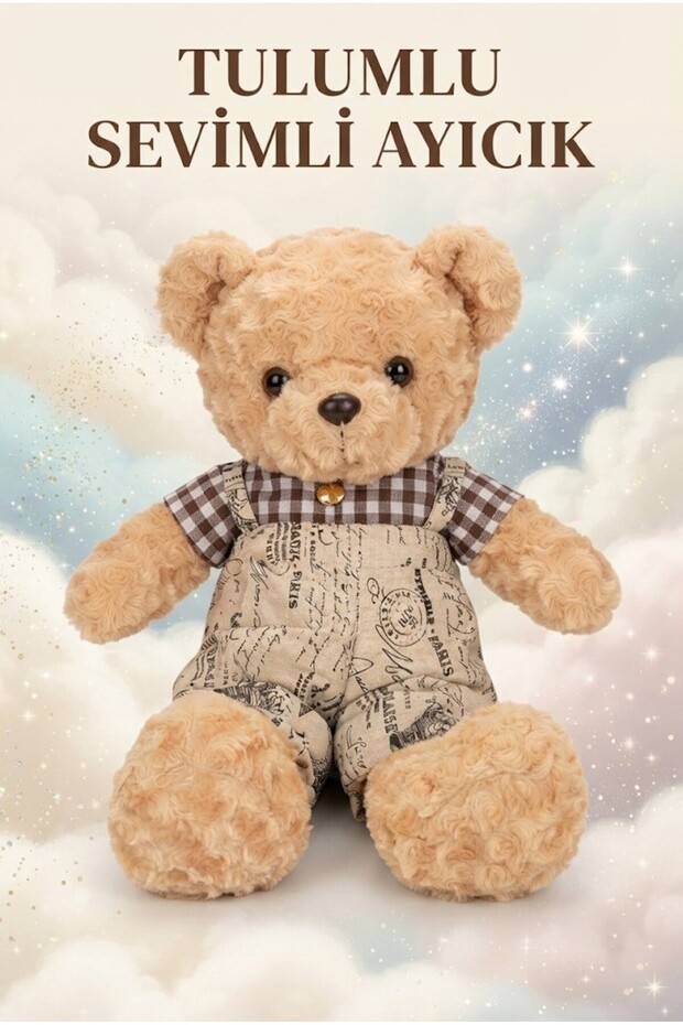Bear in Clothes 60 cm Figure Plush Toy - Large Plush Toy - Tgs-P202590