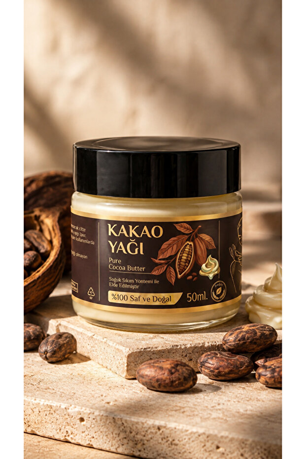 50 ml Cocoa Butter / Pure / Natural Moisturizer / Cacao Butter / Cocoa Bean Oil