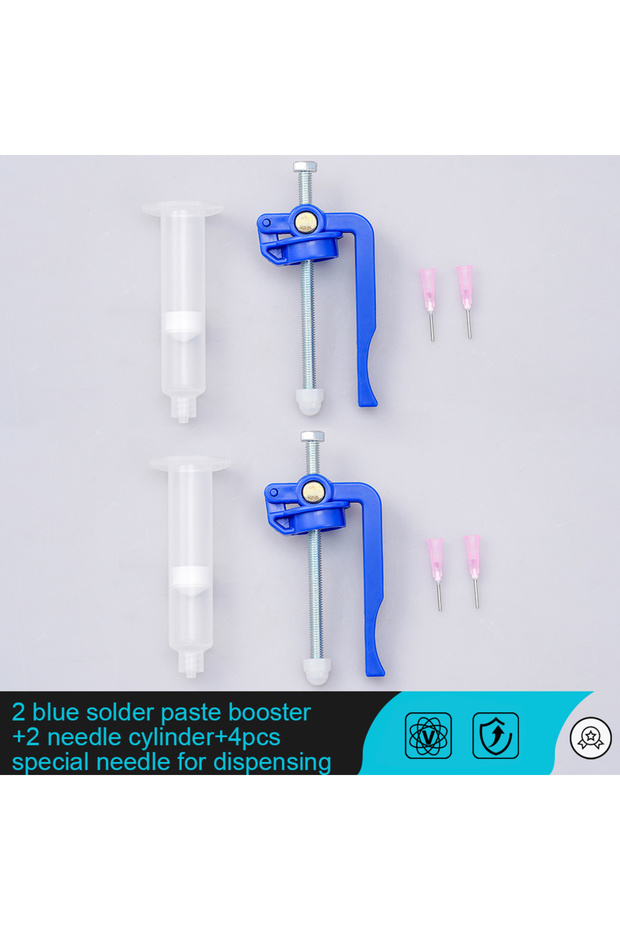 2set Solder Paste Extruder Welding Green Oil Booster Propulsion Tool Uv Glue Rod Boosters Circuit Bo