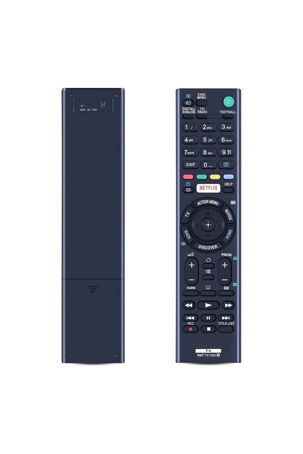 black RMT-TX100D Replaced Remote Control Compatible with Sony Smart TV KDL-43W808C KDL-43W75xC KDL-5