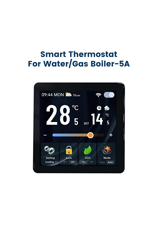 For Water Gas Boiler GIRIER Tuya WiFi Thermostat TFT Screen Smart Temperature Controller for Water/G