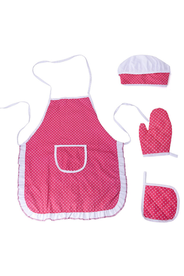 Chef suit Chef Suit Children's Role Play Kitchen Baking Apron Toy