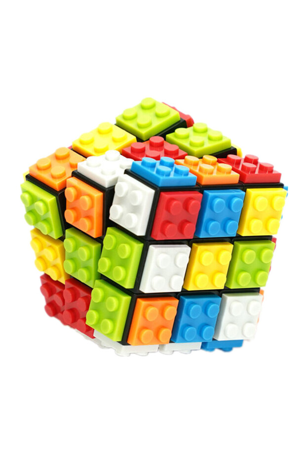 Black Building Blocks Cube 3x3x3 Puzzle Cube Detachable Professional Magic Cube 3x3 Blocks Cube Educ