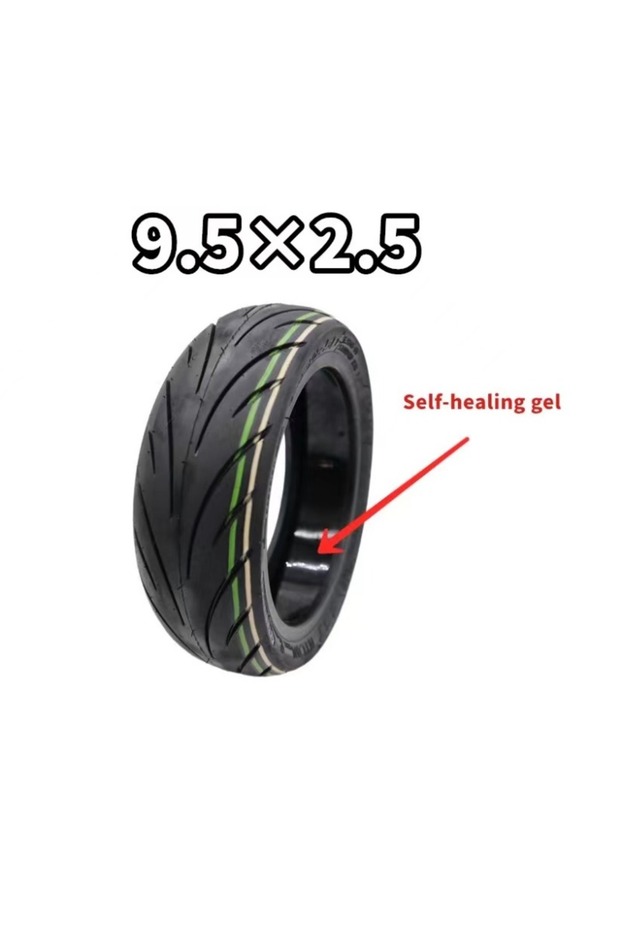 Self repair Electric Scooter Parts 9.5x2.50 CST Tubeless Tyre 9.5 Inch 9.5x2.5 Jelly Anti Stabbing V