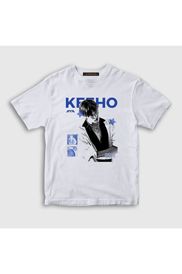 Unisex Kids White Keeho Duh K-Pop P1Harmony T-Shirt 620056Tt