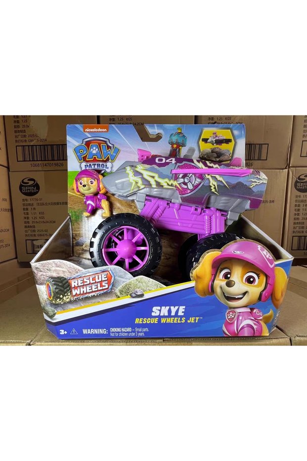 PAW PATROL 17776-skye Original Paw Patrol Rescue Wheels Chase Marshall Rocky Roxi Skye Boomer Zuma R