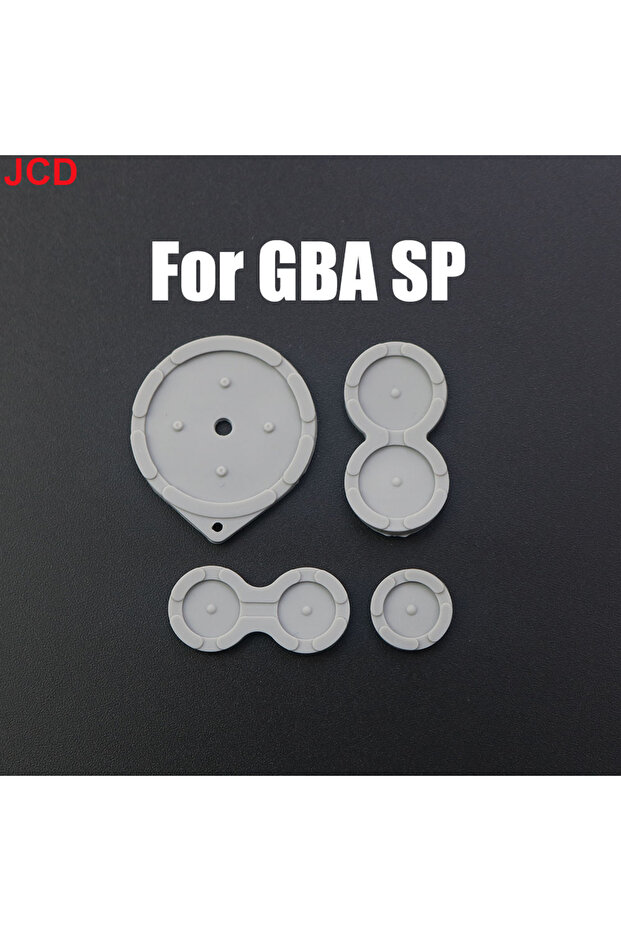 For GBA SP JCD 1 Set Rubber Conductive Buttons For GBA GBC GBP GBA SP GBM Silicone Pad Keypad A-B D