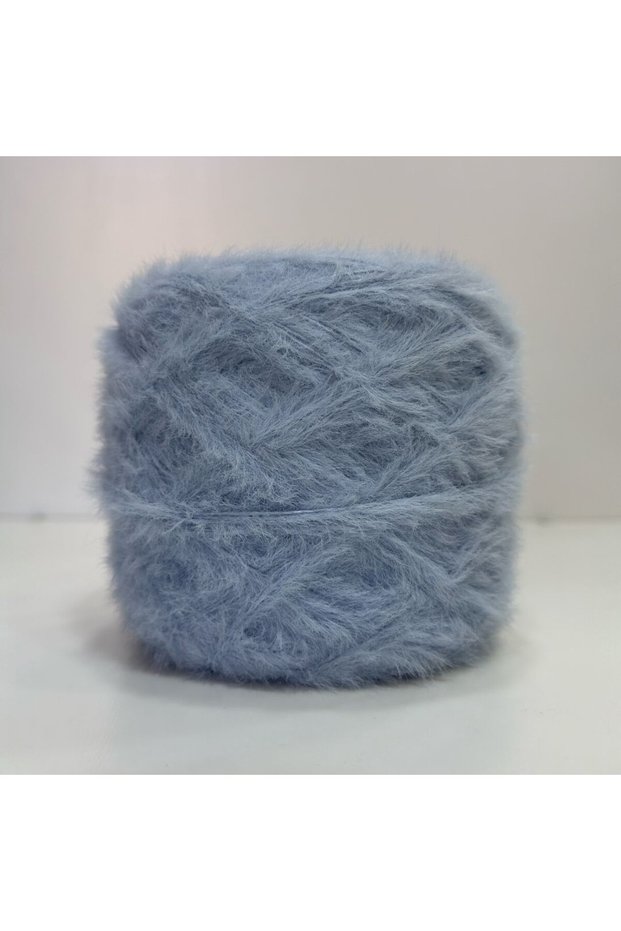 Rabbit Hair (Fur) Hand Knitting Thread - Blue
