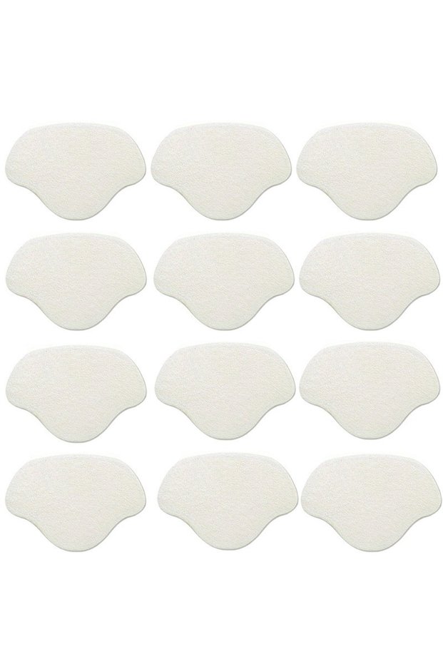 White-12PCS 6/12PCS Sports Shoes Repair Stickers Patch Heel Protective Cover Anti-wear Comfortable F