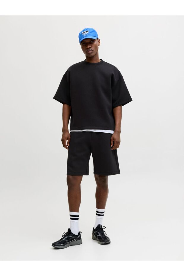 Sweatshirt Einfarbig Sweatshirt - 5