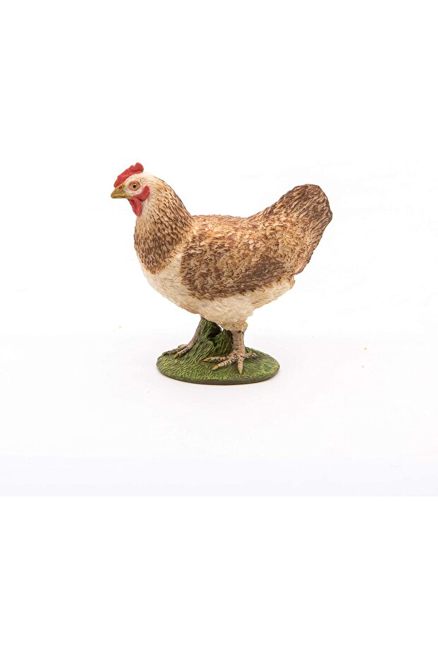 SILK HEN FIGURINE - 4