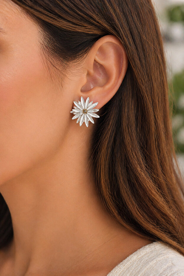 Vip Colorful Flower Earrings