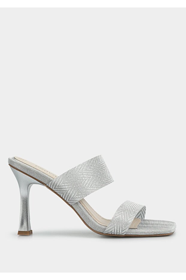 Silver Women's Slippers