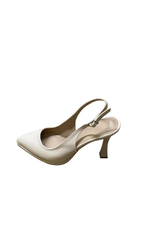 Women's Platform Heel Open Back Evening Dress Casual Shoes