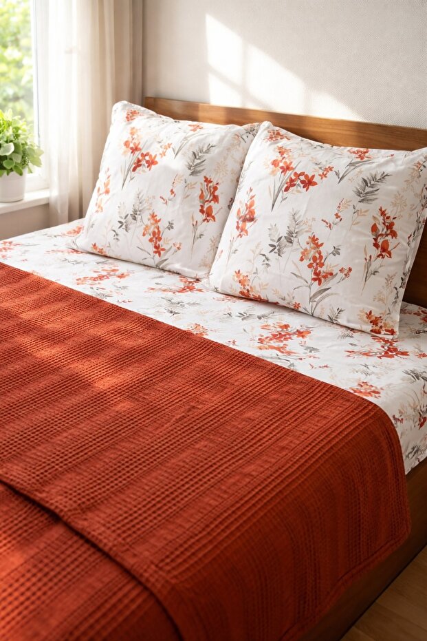 Double Cotton Honeycomb Pique Set | Natural Texture, Stylish and Comfortable to Use