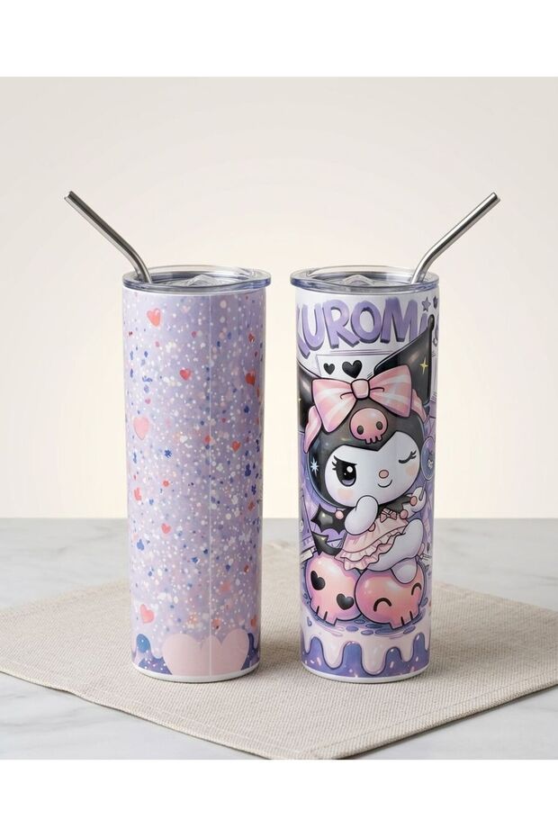 tumbler cup kuromi كوب كورومي