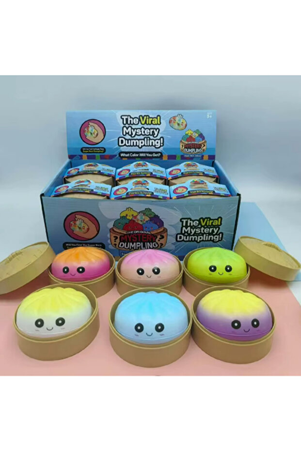 Squishy Dumpling Bicolor , 8 cm - 1