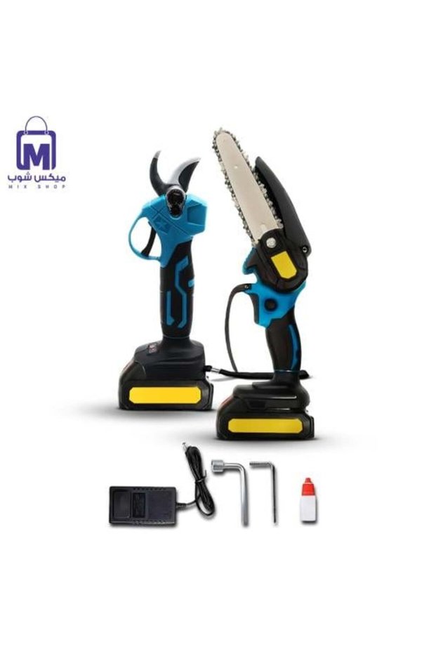 منشار كهربائي لاسلكي ومقص تقليم من دينكس DX3314