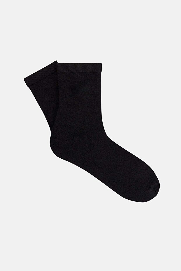Basic Bamboo Socks - Black - 1