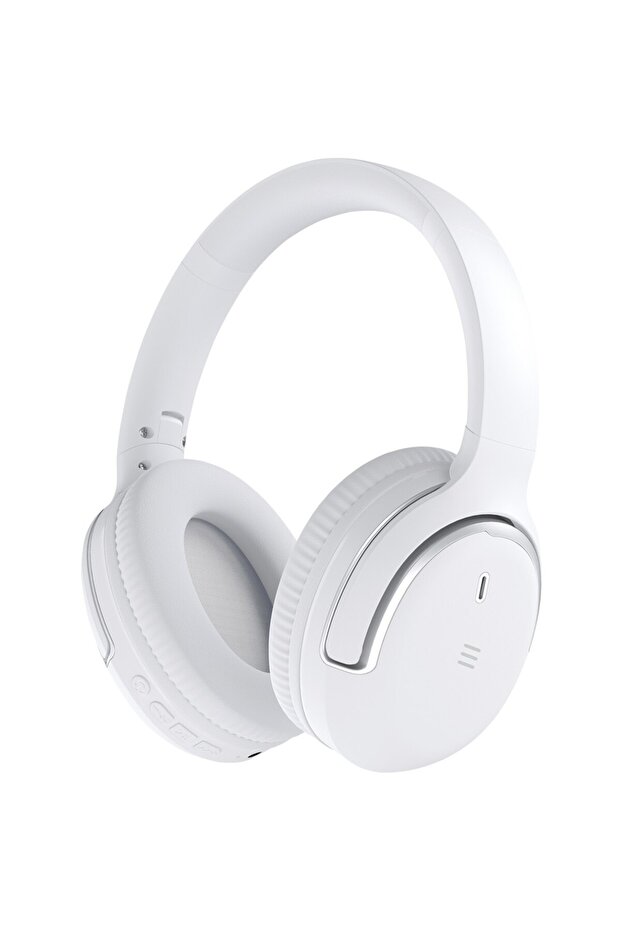 Bluetooth Wireless Headphones - White - 1