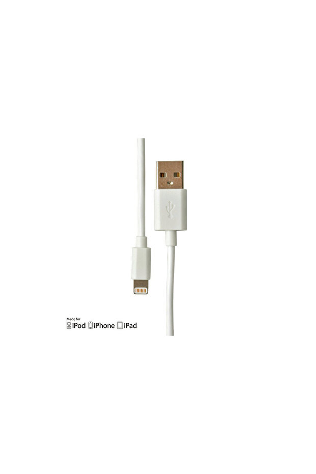Cable MFI Lightning Procell USB White 1m - 1
