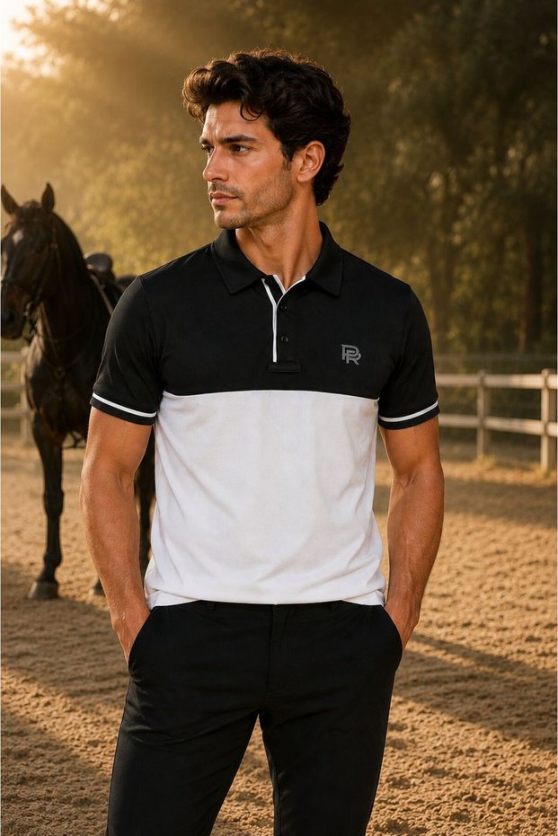 Peur Rider Signature Polo Tshirt