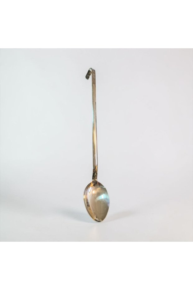 Menzir 18/10 Stainless Steel Large Industry Industrial Serving Spoon 45 Cm.