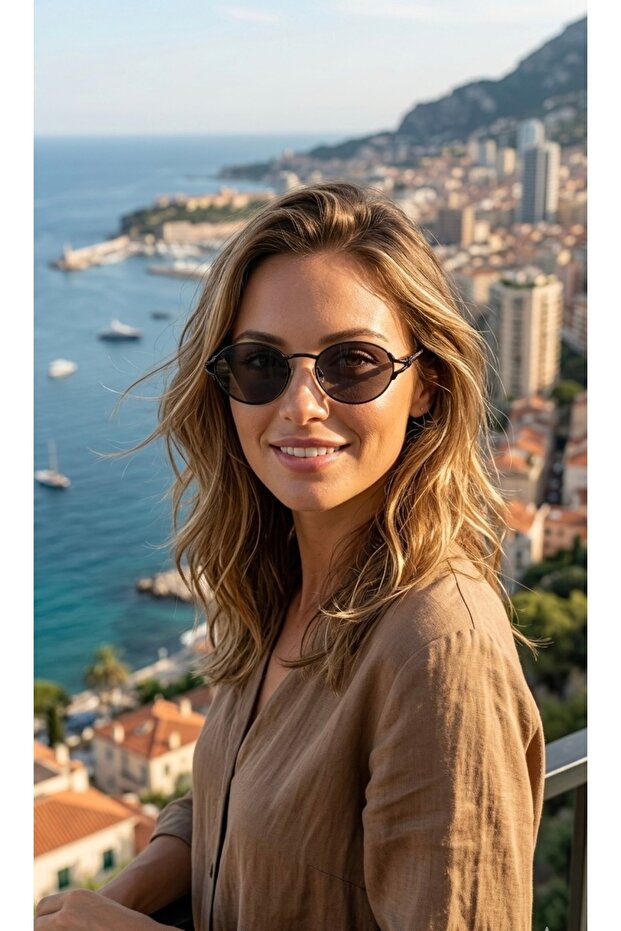Arya Vintage Retro Oval Frame Unisex Sunglasses with Uv400 Protection Stylish Design