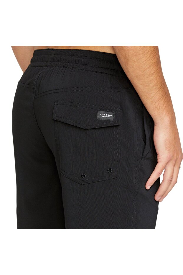 LIDO SOLID TRUNK BOARDSHORTS 16 ΜΑΥΡΟ M - 4