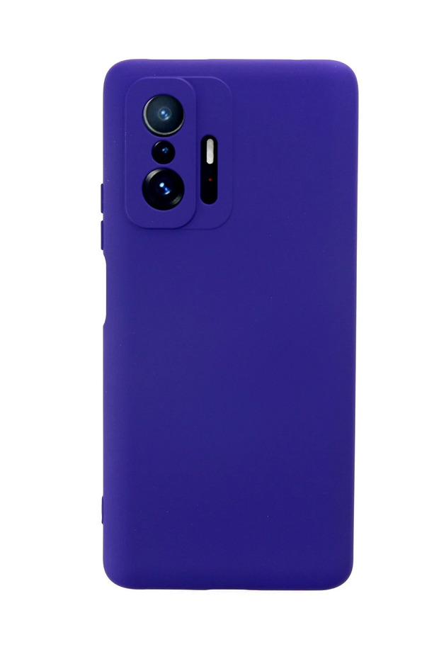 Shopilke Mi 11t Pro Case Nano Velvet Silicone (102906) - Purple