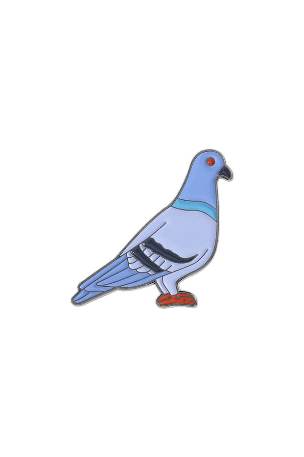 as show Cartoon Peace Pigeon Enamel Pin Creative Animal Cute Birds Metal Brooch Lapel Backpack Badge