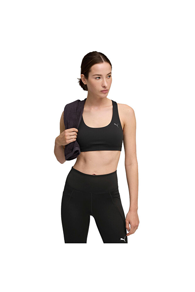 Cloudspun Mid-Support Women's Black Training Sports Bra 52746201