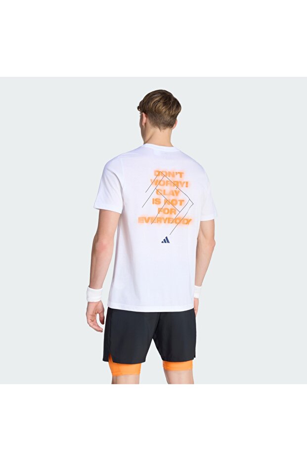 M Clay G T Erkek T-Shirt Kb9429 WHITE - 3