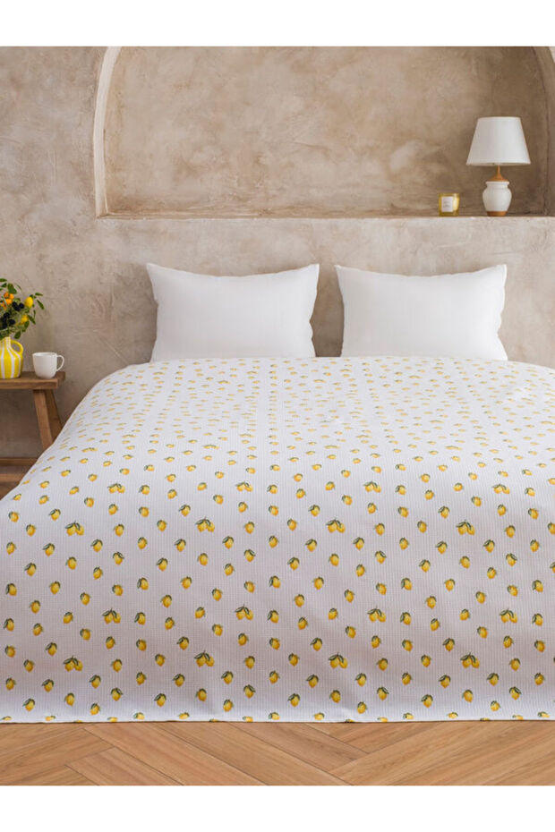 Esvab • Modern & Distinctive Lemon Embroidered Double Pique