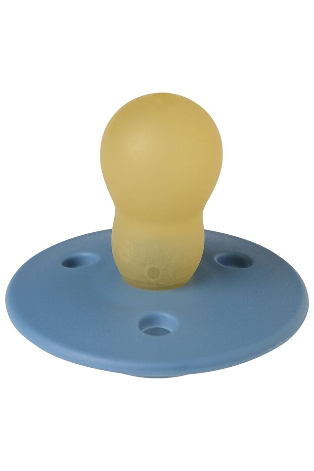 - Round Pacifier Latex - 6M+ - Blue Whale
