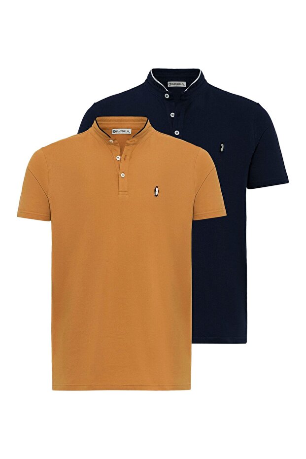 2-Pack Hakim Collar Polo T-Shirt