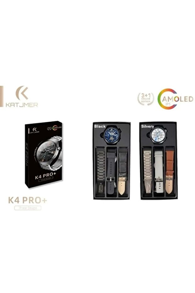 WATCH4 PRO AKILLI SAAT GRİ - 8