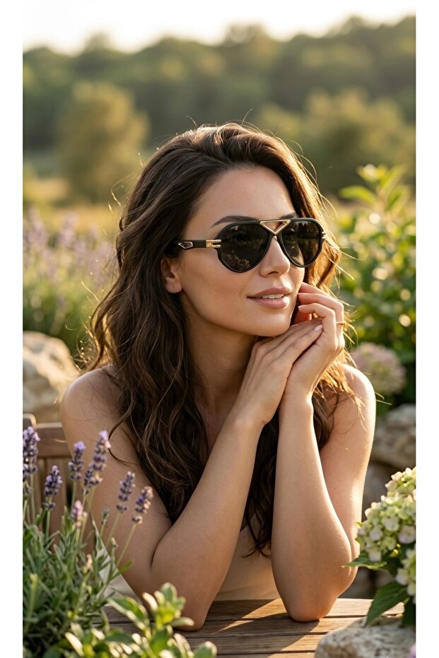 Velis Luxury Pilot Sunglasses | Premium Unisex Design with Gold Detail and Uv400 Protection