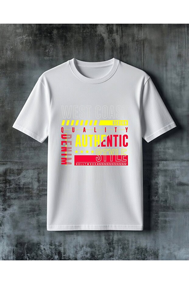West Coast Authentic Style Printed Oversize T-Shirt