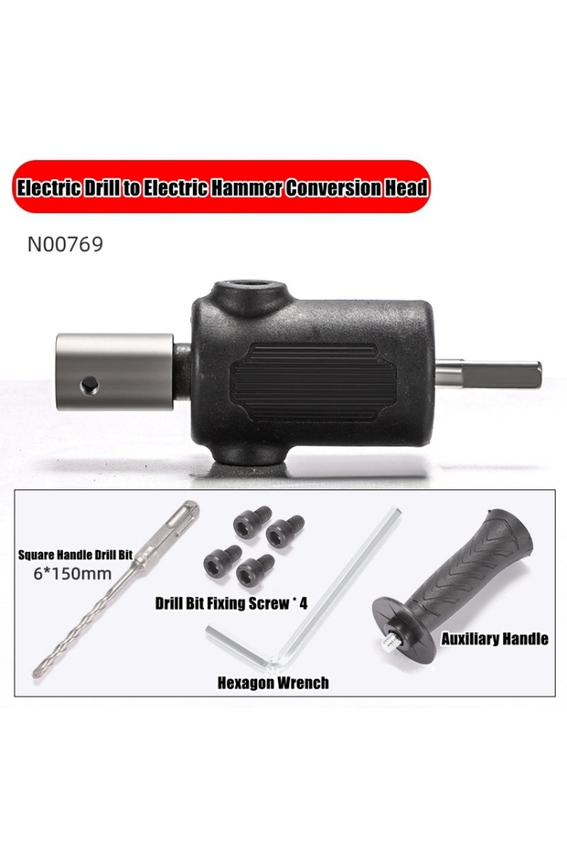 Set A Portable Electric Drill To Electric Hammer Adapter Converter Multifunction Electric Drill Powe